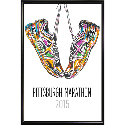 2015 DICK'S Sporting Goods Pittsburgh Marathon Poster