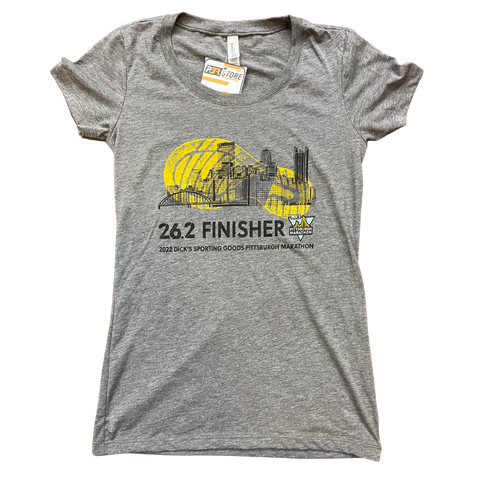2022 DICK'S Sporting Goods Pittsburgh Marathon Finisher Tee - 26.2