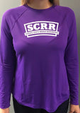 SCRR Women's UV Violet Long Sleeve